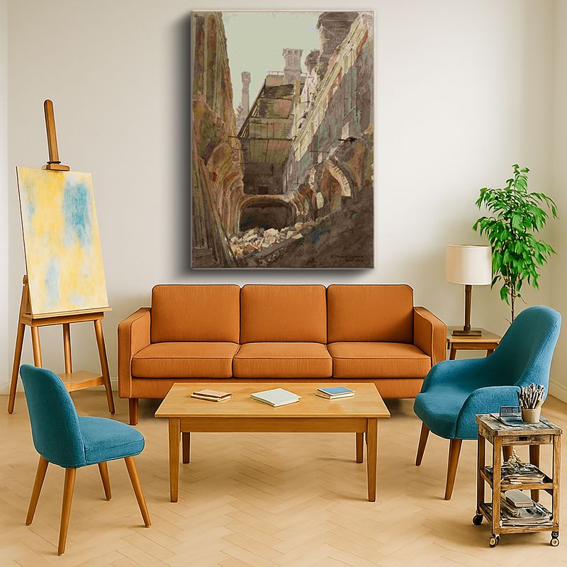 Ressam Kanvas Tablo 203